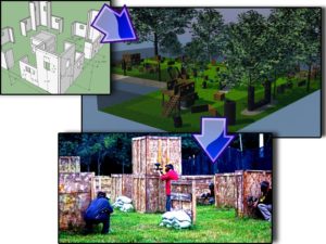 Design to Reality - Paintball fields