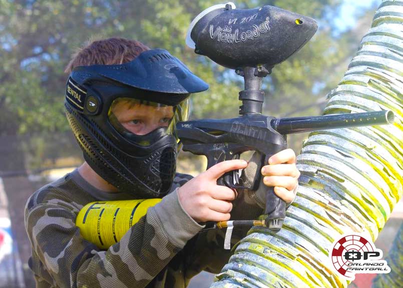 Paintball Birthday Boy