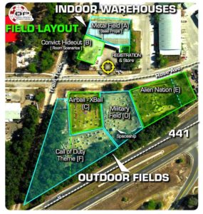 Field Layout - Aerial View