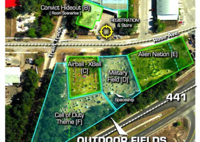 Field Layout - Aerial View