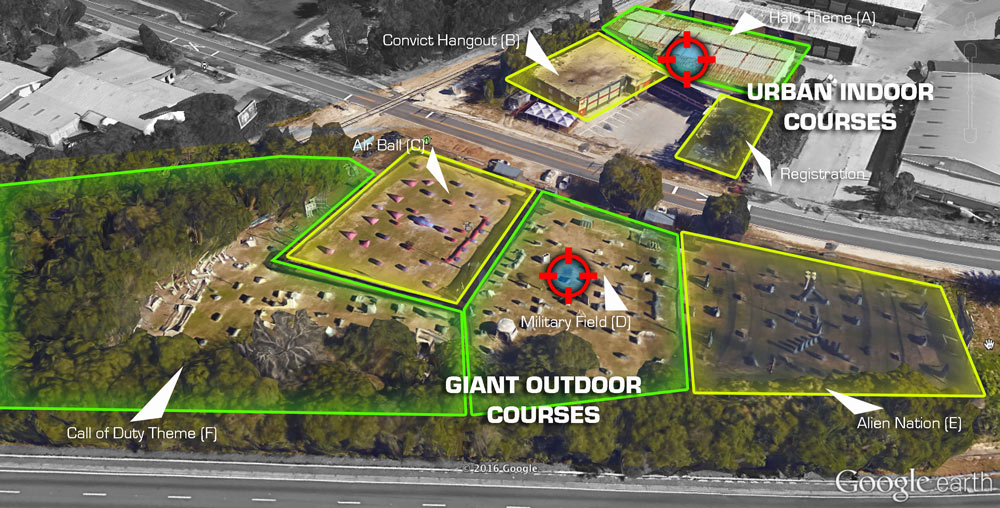 Orlando Paintball Indoor and Outdoor Paintball Facility